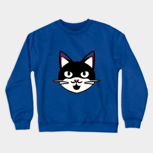 funny cat Crewneck Sweatshirt